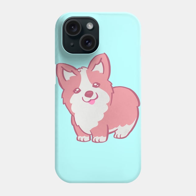 Corgi Puff Blep Phone Case by Toni Tees