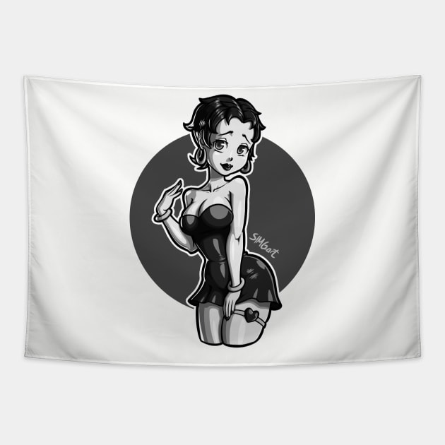 Betty Boop Tapestry by elmagosimg@gmail.com