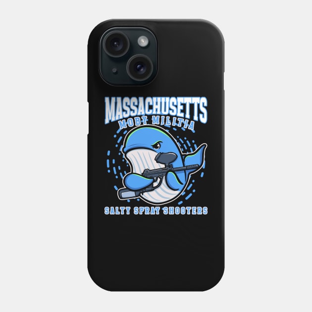 Massachusetts Paintball shooter Phone Case by Paintball Maniac