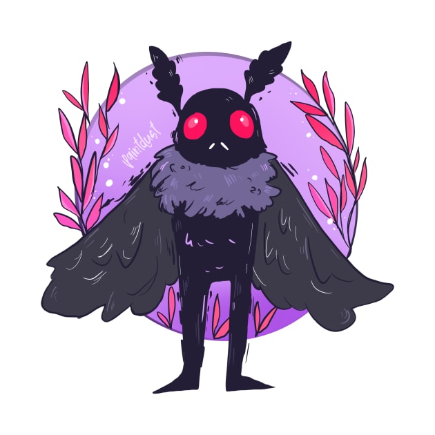 Mothman, Cuteman by paintdust