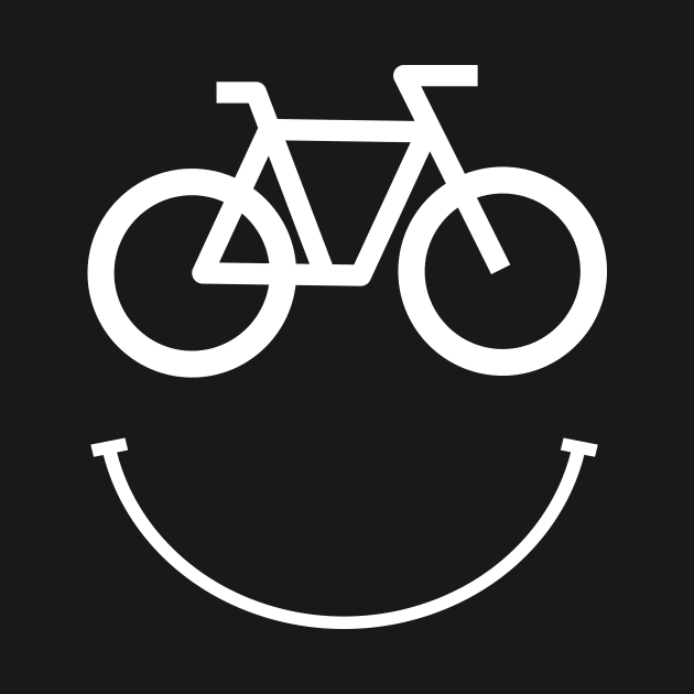 Cycling Happy Face by thingsandthings