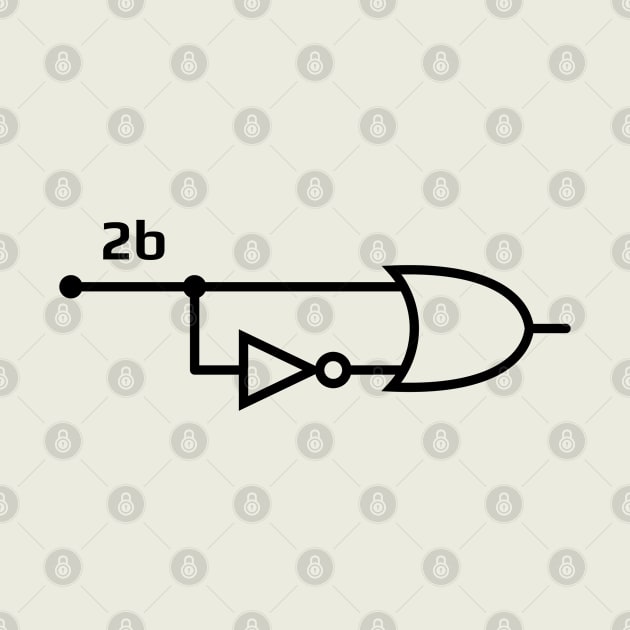 To Be Or Not To Be Electrical Engineering Circuit by codeclothes