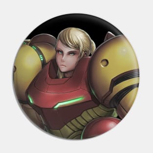 Metroid Prime Samus Pin