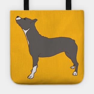 pit bull pocket tee Tote