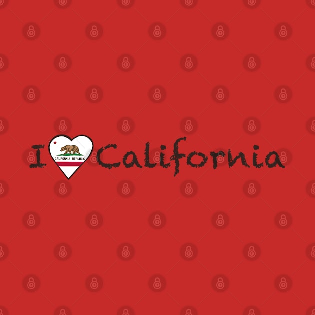I Love California by JellyFish92