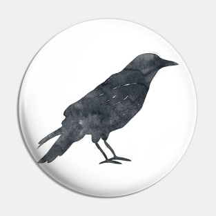 Crow Inkpress Artwork Pin