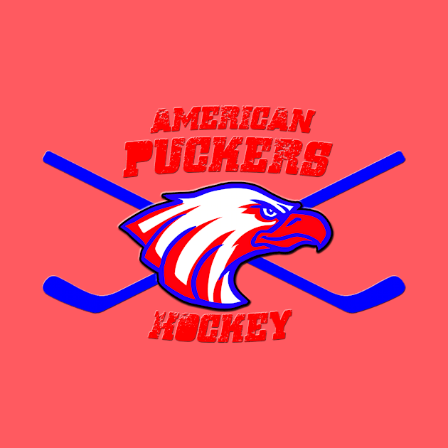 American Puckers Hockey Eagle by PuckersHockey