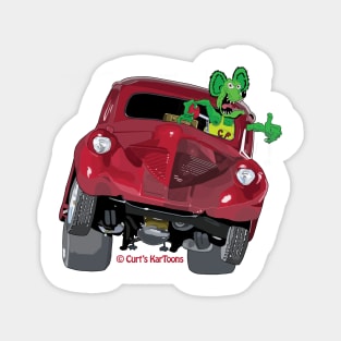 Red Hot Rod Magnet