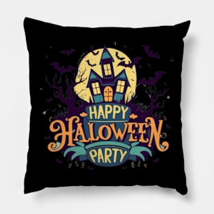 Happy Halloween party Pillow