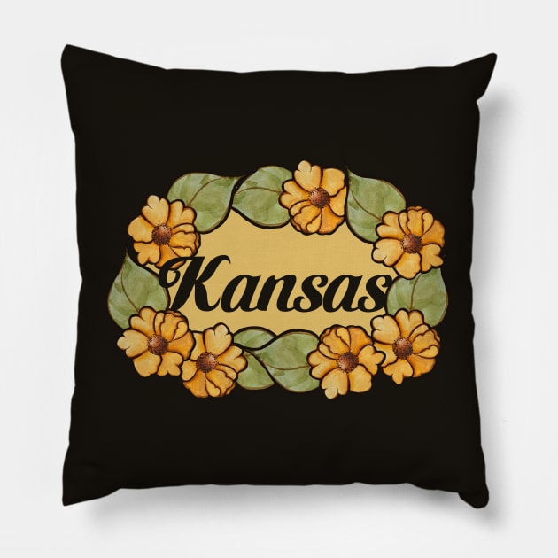 Kansas Pillow by bubbsnugg