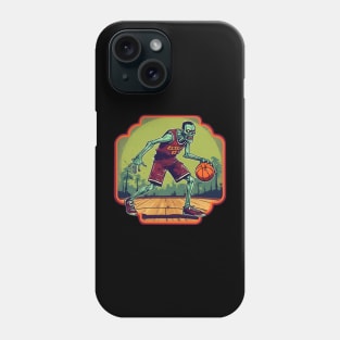 Zombie basketball player Phone Case