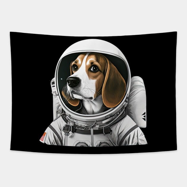 Astronaut Beagle Tapestry by JayD World