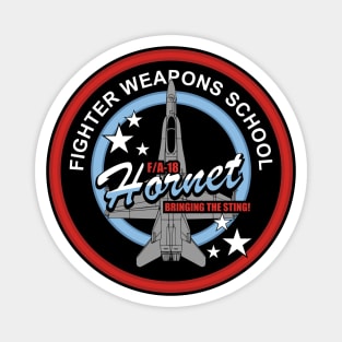 F/A-18 Hornet Fighter Weapons School Magnet