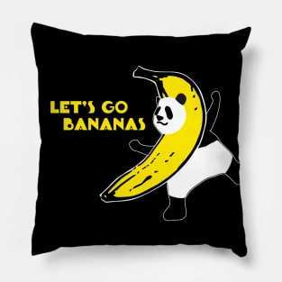 Let's go bananas! Pillow