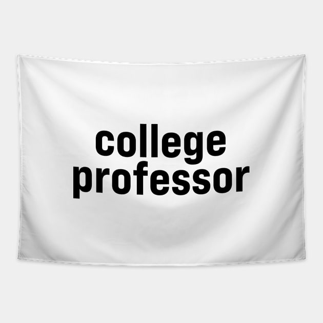 College Professor Tapestry by ElizAlahverdianDesigns