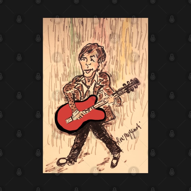 michael j fox johnny b goode back to the future by TheArtQueenOfMichigan 