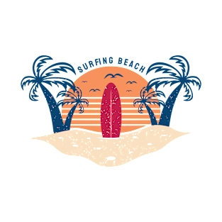 Surfing Beach T-Shirt