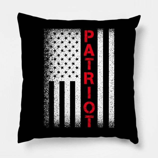 American Patriot Pillow by oyshopping