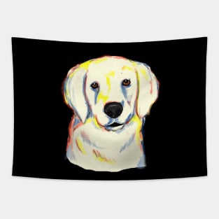 Golden Retriever Color- Art Watercolor Gift Tapestry