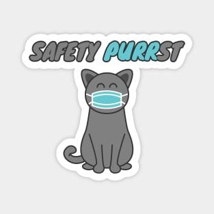 Safety First / Safety Purrst Magnet