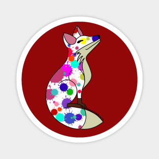 Happy Fox - Artist Magnet