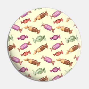 Festive candies pattern Pin