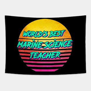 Funny Marine Science Teacher Gift Tapestry