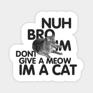 i dont give a meow Magnet