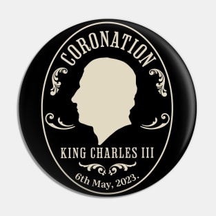 King Charles III's coronation Pin