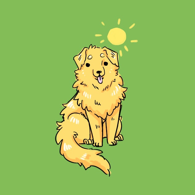 Doodle Golden by Dragon_doggo