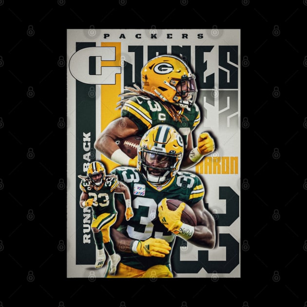 Aaron Jones 33 by NFLapparel