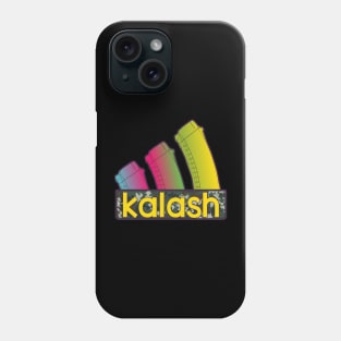 Colorful Kalash three AK assault rifle magazines Phone Case