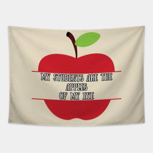 My Students are the Apples of My Eye Tapestry