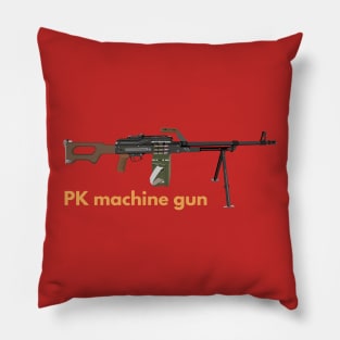 Soviet Kalashnikov PK Machine Gun Pillow