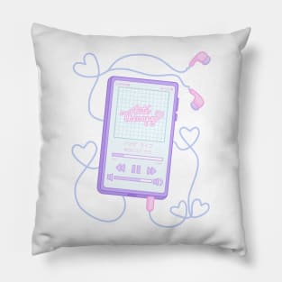 Cute Therapy Phone Earbuds Music Adorable Pillow