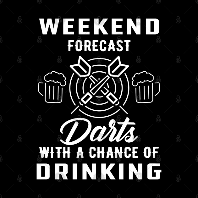 Darts - Weekend forecast darts with a chance of drinking by KC Happy Shop