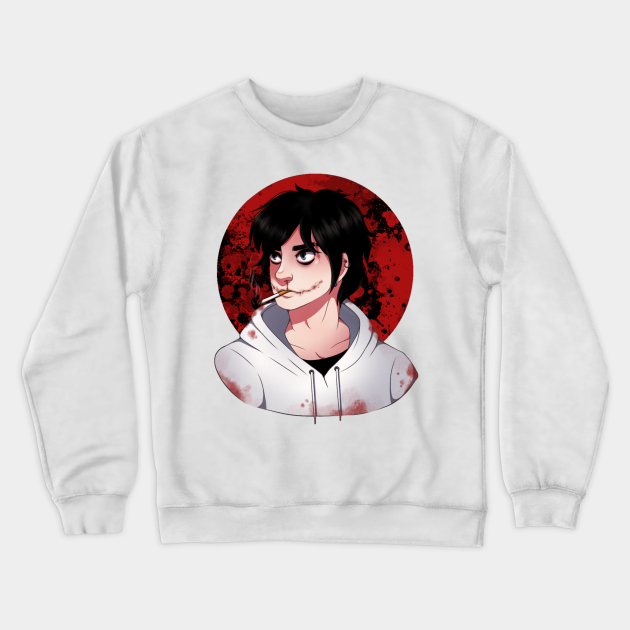 jeff the killer white hoodie