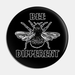 Bee Different Leopard Bee Honey Bee Bumble Bee Beekeeper Pin