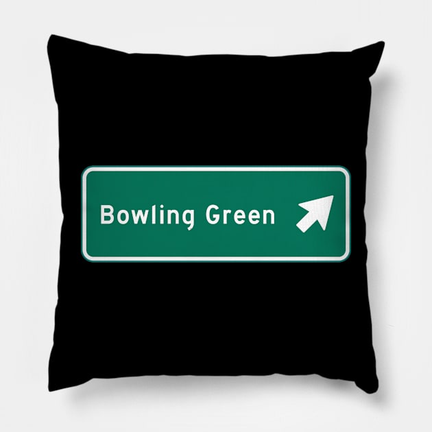 Bowling Green Pillow by MBNEWS