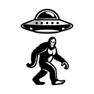 UFO and Bigfoot T-Shirt