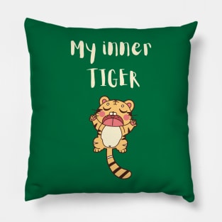 Year of a tiger Pillow