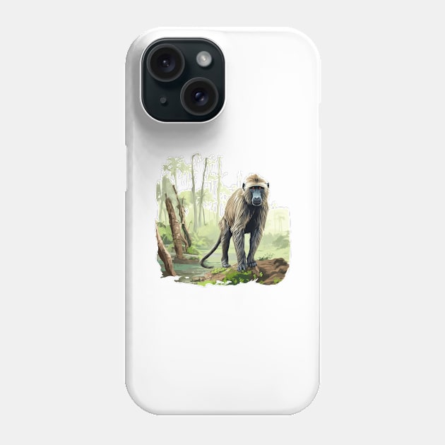 Baboon Phone Case by zooleisurelife