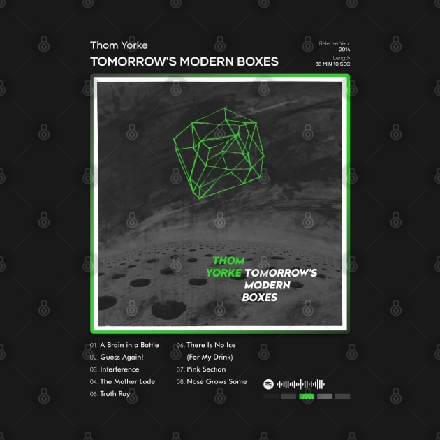 Thom Yorke - Tomorrow's Modern Boxes Tracklist Album by 80sRetro
