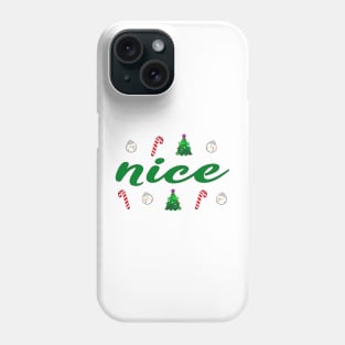 Holiday Decor Tree Candy Cane Blubs - NICE Phone Case