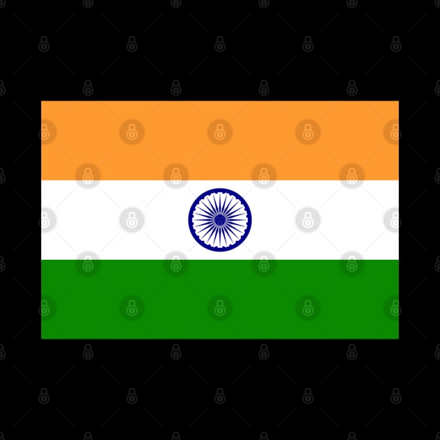 Flag of India by brigadeiro