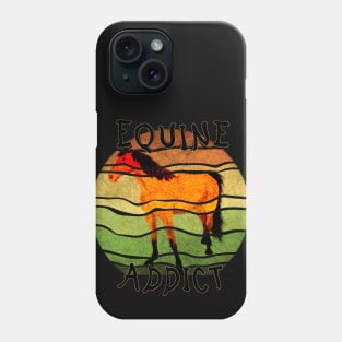 Equine addict N1 - green Phone Case