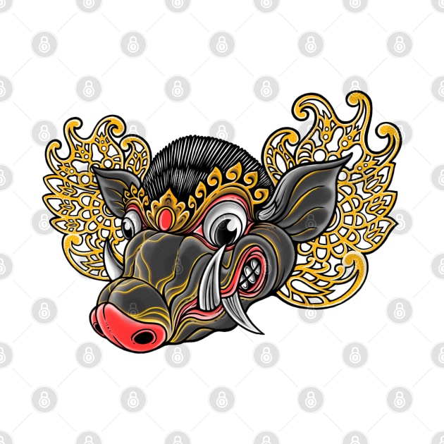 Balinese Barong bangkung by DMD Art Studio