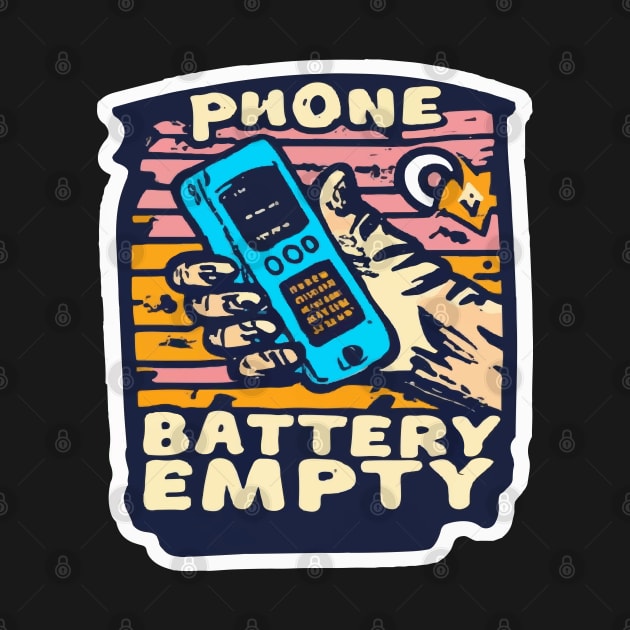 Phone, battery empty by ArtfulDesign