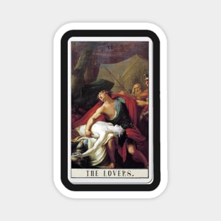 the lovers - vi tarot card Magnet