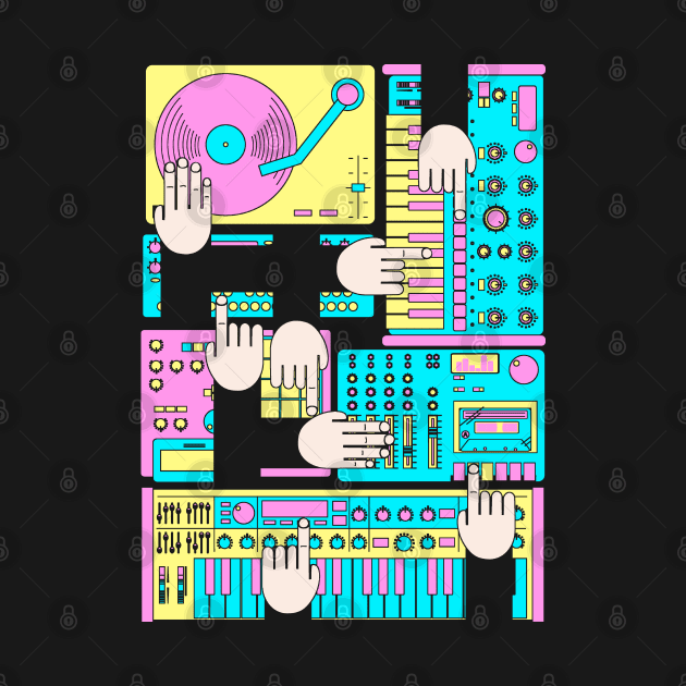 Music producer Electronic musician Beatmaker by Mewzeek_T